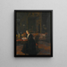 Ritratto Interno Louisa Caroline Elizabeth Hamilton - William Orpen — quadro incorniciato alla parete