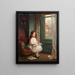Ritratto di Clara Hughes - William Orpen — quadro incorniciato alla parete