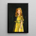 Portrait de Vivien St George - William Orpen — quadro incorniciato alla parete