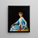 Ritratto della signora Georgiana Alice Drum - William Orpen — quadro incorniciato alla parete