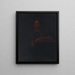 Sarah appoggiata su una ringhiera - William Page — quadro incorniciato alla parete