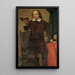 Lettura di Shakespeare - William Page — quadro incorniciato alla parete