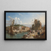 Honfleur, Normandia - William Parrott — quadro incorniciato alla parete