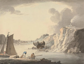Entrée del ruscello Stonehouse tra Plymouth e Dock Devon - William Payne — vista dell’opera