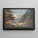 sul fiume Tivy vicino a Cardigan, Galles - William Payne — quadro incorniciato alla parete