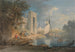 Vista a Caernarfon, Galles - William Payne — vista dell’opera