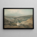 Vista di Snowdon da Moel Hebog, nord del Galles - William Pearson — quadro incorniciato alla parete
