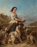 La fille du garde-chasse - William Powell Frith — vista dell’opera