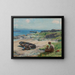Baie di Portrigh, Carradale - William Pratt — quadro incorniciato alla parete