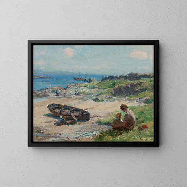 Baie di Portrigh, Carradale - William Pratt — quadro incorniciato alla parete