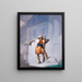 La sentinelle - William Rimmer — quadro incorniciato alla parete