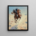 Cavalier indiano - William Robinson Leigh — quadro incorniciato alla parete