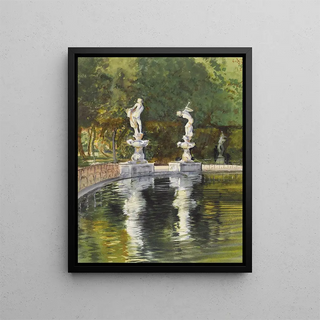 William Rothenstein - Boboli Gardens Florence.webp