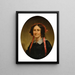 Mme W. C. Witzel - William S. Porter — quadro incorniciato alla parete