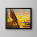 Tramonto sul Lido di Venezia - William Samuel Horton — quadro incorniciato alla parete