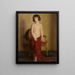 Una statuetta - William Sergeant Kendall — quadro incorniciato alla parete