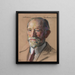 Addison Van Nom B. A. 1858 Bibliotecario 1865 1905 - William Sergeant Kendall — quadro incorniciato alla parete