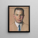 Chauncey B. Tinker B. A. 1899 Professore di inglese 1914 - William Sergeant Kendall — quadro incorniciato alla parete