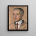 Clive Day B. A. 1892 Professore di economia politica 1907 - William Sergeant Kendall — quadro incorniciato alla parete
