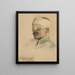 Ritratto di Julien Lemordant - William Sergeant Kendall — quadro incorniciato alla parete