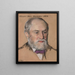 Simeon Eben Baldwin B. A. 1861 Professore di diritto 1872-1912 Governatore del Connecticut - William Sergeant Kendall — quadro incorniciato alla parete