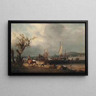William Shayer - The Landing Stage.webp