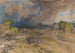 Tempesta di polvere in avvicinamento vicino a Jeypore, Rajpootana - William Simpson — vista dell’opera
