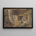 Mine dans il bastione del Mat Sébastopol Crimea - William Simpson — quadro incorniciato alla parete