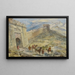 La Grande Muraille de Chine - William Simpson — quadro incorniciato alla parete