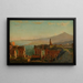 Il monte Etna da Taormina - William Stanley Haseltine — quadro incorniciato alla parete