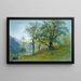 Vahrn nel Tirolo vicino a Brixen - William Stanley Haseltine — quadro incorniciato alla parete
