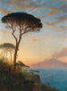 Il Vesuvio al crepuscolo - William Stanley Haseltine — vista dell’opera