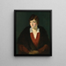 Ritratto di una dama - William Strang — quadro incorniciato alla parete