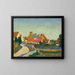 Baie di St Brelade, Jersey - William Strang — quadro incorniciato alla parete