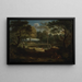 Paesaggio classico - William Taverner — quadro incorniciato alla parete