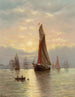 Scène di porto - William Torgerson — vista dell’opera