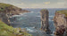 Vista costiera britannica, costa di Cornovaglia - William Trost Richards — vista dell’opera