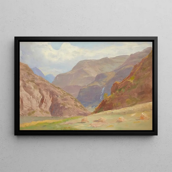 Norvegia - William Trost Richards — quadro incorniciato alla parete