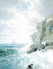 Falaise del Purgatorio - William Trost Richards — vista dell’opera