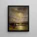 Paesaggio marino - William Trost Richards — quadro incorniciato alla parete
