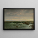 La Mer du soir Brigantine Shoals - William Trost Richards — quadro incorniciato alla parete