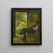 A suo agio - William Verplanck Birney — quadro incorniciato alla parete