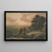 Paesaggio serale - William Westall — quadro incorniciato alla parete