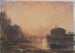 Il castello Sant'Angelo a Roma al tramonto - William Wyld — vista dell’opera
