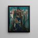 Interno e esterno - William Zorach — quadro incorniciato alla parete