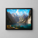 Lac Königsee - Willibald Wex — quadro incorniciato alla parete