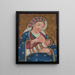 Madonna - Wincenty Chrząstkiewicz — quadro incorniciato alla parete