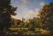 Vista del Palazzo di Natolin dal lato del parco - Wincenty Kasprzycki — vista dell’opera