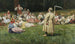 dei mietitori a riposo - Wincenty Wodzinowski — vista dell’opera