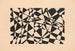 Conception pour un sol non identifié en marbre noir belge et gris royal, dessin avec motif abstrait - Winold Reiss — vista dell’opera